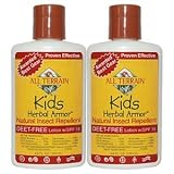 ALL TERRAIN Kids Herbal ArmorTM Insect Repellent SPF 15 2-Pack