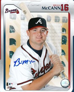 Brian McCann Signed Atlanta Braves 8x10 Photo