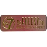 W7 The Cheeky Trio Bronzer, Blusher & Highlighter Powder Palette