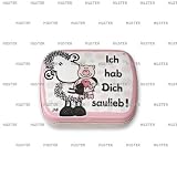 Eigenschaften Sheepworld / Sheepworld Mintdöschen 26 Ich hab Dich saulieb