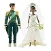 Disney The Princess and the Frog Exclusive Figure 2-Pack Princess Tiana and Prince Naveen Wedding Doll Play Set
