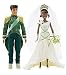 Disney The Princess and the Frog Exclusive Figure 2-Pack Princess Tiana and Prince Naveen Wedding Doll Play Set