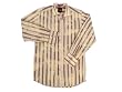 Roar Brad Bleached Stripe Long Sleeve Shirt