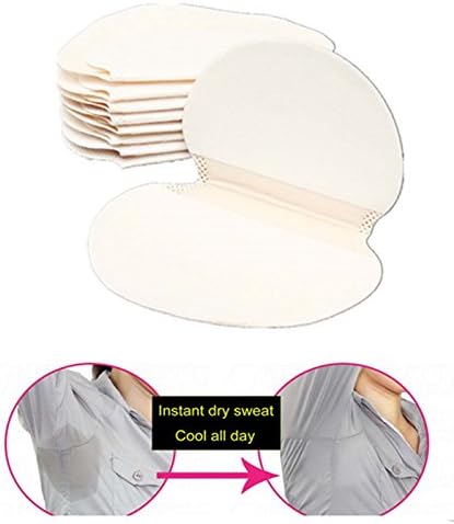 60 Pcs Underarm Armpit Sweat Perspiration Pads Shield Absorbing Absorbent (Pack of 60 )