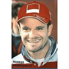 RUBENS BARRICHELLO POSTER FLAGGE POSTER FAHNE