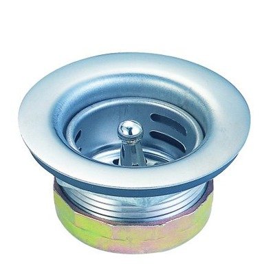 Stainless Steel Duo Strainer Brushed Nickel