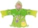 3-D Regenmantel Fee Kinder Elfe Prinzessin Blumenfee Blume Blüte Zauberfee grün gelb Mädchen Regenset Regenjacke Regencape sehr leicht und hochwertiges Material Kinder Regenbekleidung Kapuze