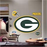 Fathead Green Bay Packers Logo Wall Décor