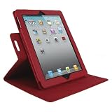 rooCASE Dual-View Leather Case for New iPad & iPad 2
