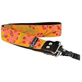 Capturing Couture Hibiscus Sun 1.5 Camera Strap (Orange)