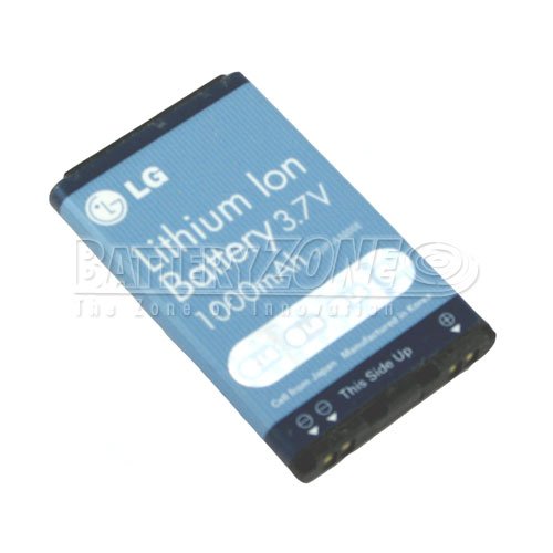 LG OEM Original Standard Lithium-Ion 1000 mAh Battery For VX6100, VX3200, VX4650, VX4700, AX4750, PM-325, MM-535, VI-125, VX5200, VX8100, VX3300, PM-225, LX-350, VX8300, VX5300, VX3400