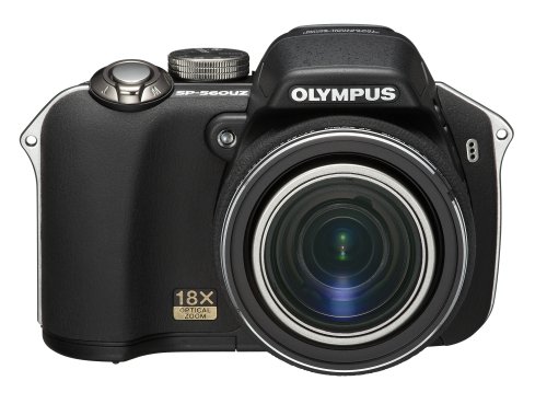 Olympus SP-560UZ 8MP Digital Camera with Dual Image Stabilized 18x Optical Zoom