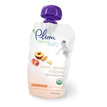 Plum Organics Baby Food, Peach, Apricot & Banana, 4.22-Ounce Pouches (Pack of 24)
From Plum Organics
