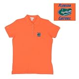 Florida Gators NCAA Classic Pique Polo Shirt for Women (Mango)