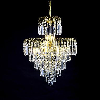 WAN European-Style Luxury 6 Lights Chandelier In Crown Shape