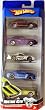Hot Wheels 5 Car Gift Pack, Mustang 45th Anniversary Edition, 1:64 Scale Collectible Die Cast Cars