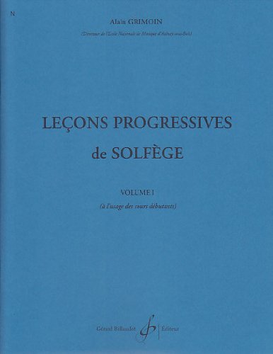 30 Lecons Progressives de Solfege Volume 1