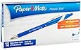 Paper Mate 85583 Flexgrip Elite Retractable Ballpoint Pens, Fine Point, Blue, 12-Pack