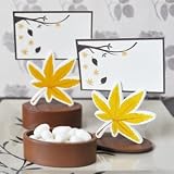 Leaf Place Card Favor Boxes with Designer Place Cards (Set of 576) - Baby Shower Gifts & Wedding Favors