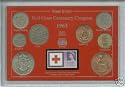 Centenary of the Red Cross Congress 1863-1963 Coin & Stamp Present Display Gift Set 1963