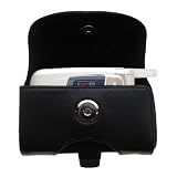 Horizontal Leather Case with Belt Clip/Loop for the Toshiba VM 4050