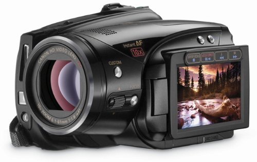Canon LEGRIA HV40 HD-Camcorder (MiniDV, 10-fach opt. Zoom, 6,9 cm (2,7 Zoll) Display, Bildstabilisator)