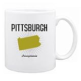 New  Pittsburgh Usa State - Star Light  Pennsylvania Mug Usa City
