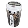 Digital Coin Counting Money Jar - White
