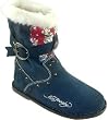 Ed Hardy Boot Straps Kids Suede Fur Boots