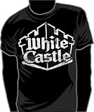 White Castle - WHITE LOGO T-shirt - Black