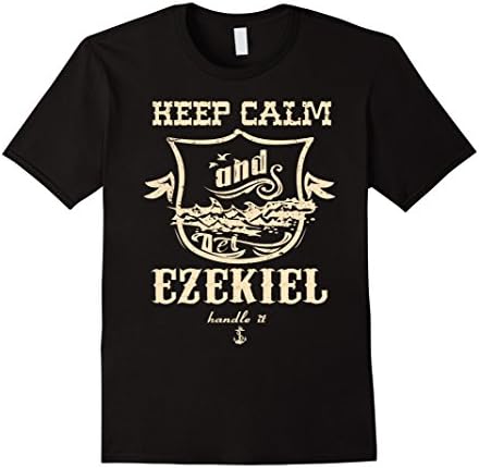 shirt for name Ezekiel  - Male Medium - Black