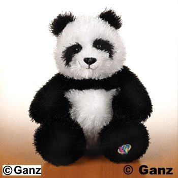 Webkinz Lil Kinz Panda Virtual Plush Pet