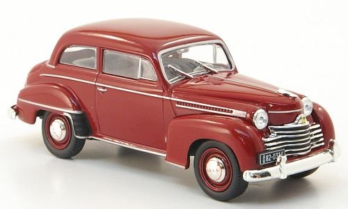 Opel Olympia Limousine, dkl.-rot,