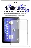 HandHelditems(TM) Motorola Xoom Anti-Fingerprint, Anti-Glare, Matte Finishing Screen Protector (3 Pack) (Free HandHelditems Sketch Universal Stylus Pen)