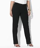 Lauren by Ralph Lauren Plus Size Pants, Caitlin Stretch Twill