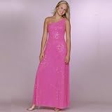 Formal Evening Gown. Beaded Dress in Bubblegum for Prom, Party, Wedding by Sean Collection (190)