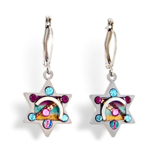 Seeka Star of David Judaic Earrings from The Artazia Collection 0360B0004K5EH0 : image