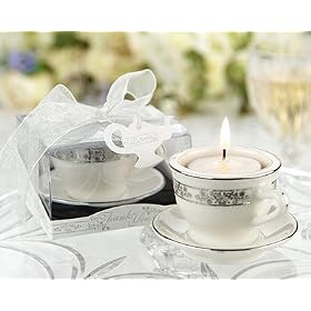Teacups and Tealights Miniature Porcelain Tealight Holders