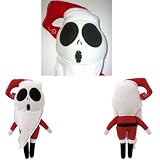 41LCxxOuHBL. SL160  DISNEY POOK A LOOZ NIGHTMARE BEFORE CHRISTMAS SANTA JACK SKELLINGTON PLUSH TOY STUFFED ANIMAL 12 h