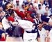 ALEX RODRIGUEZ & JASON VARITEK 8X10 FIGHT PHOTO POSTER PICTURE (BOSTON REDSOX YANKEES BASEBALL)