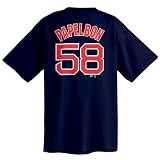 Jonathan Papelbon Boston Red Sox Name and Number Tee