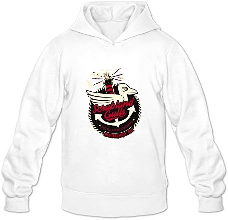 Fashion Hoodies The Lonely Captain Hoodies S White Men