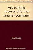 Accounting records and the smaller company