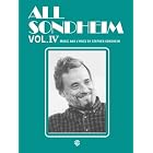 Buy All Sondheim, Volume 4 by Stephen Sondheim
