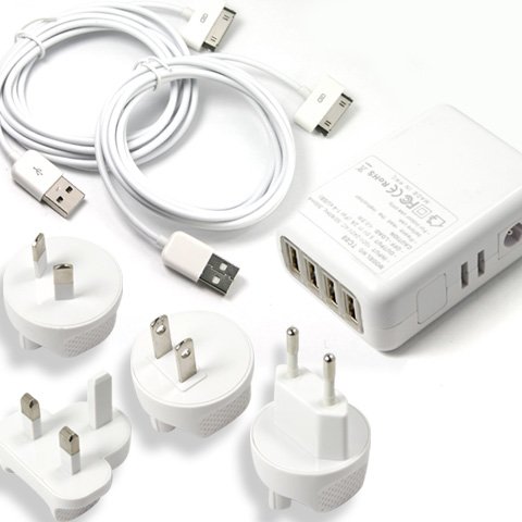 [Aftermarket Product] Main Wall Travel Battery Charger Power AC Adapter Adaptor+US UK AU EU Plug+2x 2pcs Micro USB Cable Cord For Samsung Galaxy S II Continuum Mesmerize BlackBerry Curve 8520 Bold 9650 HTC EVO 4G Desire HD S Z 7 Mozart