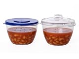 from Easycook Easy Cook Ns615 Microwave Mini Pots X2