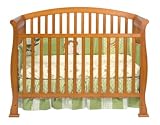 Thompson 4-in-1 Convertible Crib in Honey Oak Finish By DaVinci