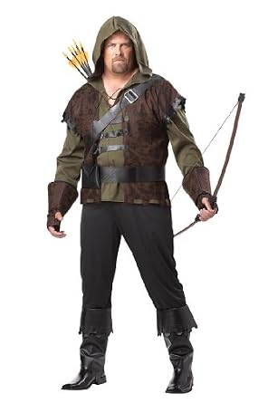 Plus Size Robin Hood Adult Costume
