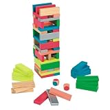 Janod J02012 Wooden Coloured Equilibloc