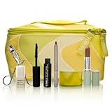 Clinique Travel Set (Lime Green and Yellow) 7 Piece Kit